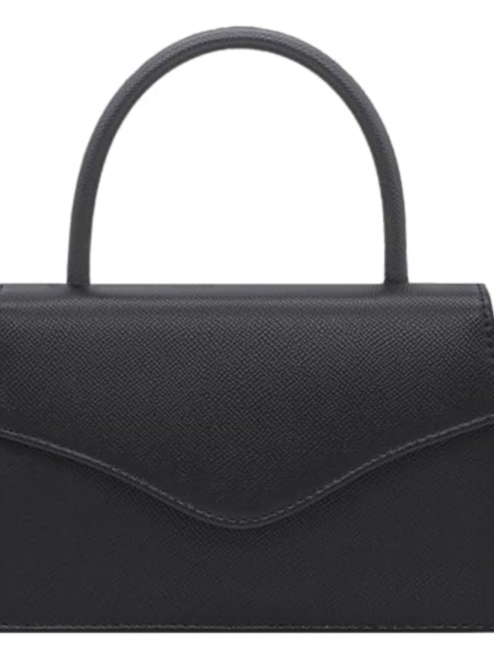Faux Leather Evening Clutch with Chain Strap Women's Formal Handbag